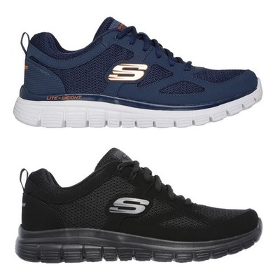 SKECHERS BURNS AGOURA MEMORY FOAM 52635 Herren Schuhe Sportschuhe Sneaker Freizeit