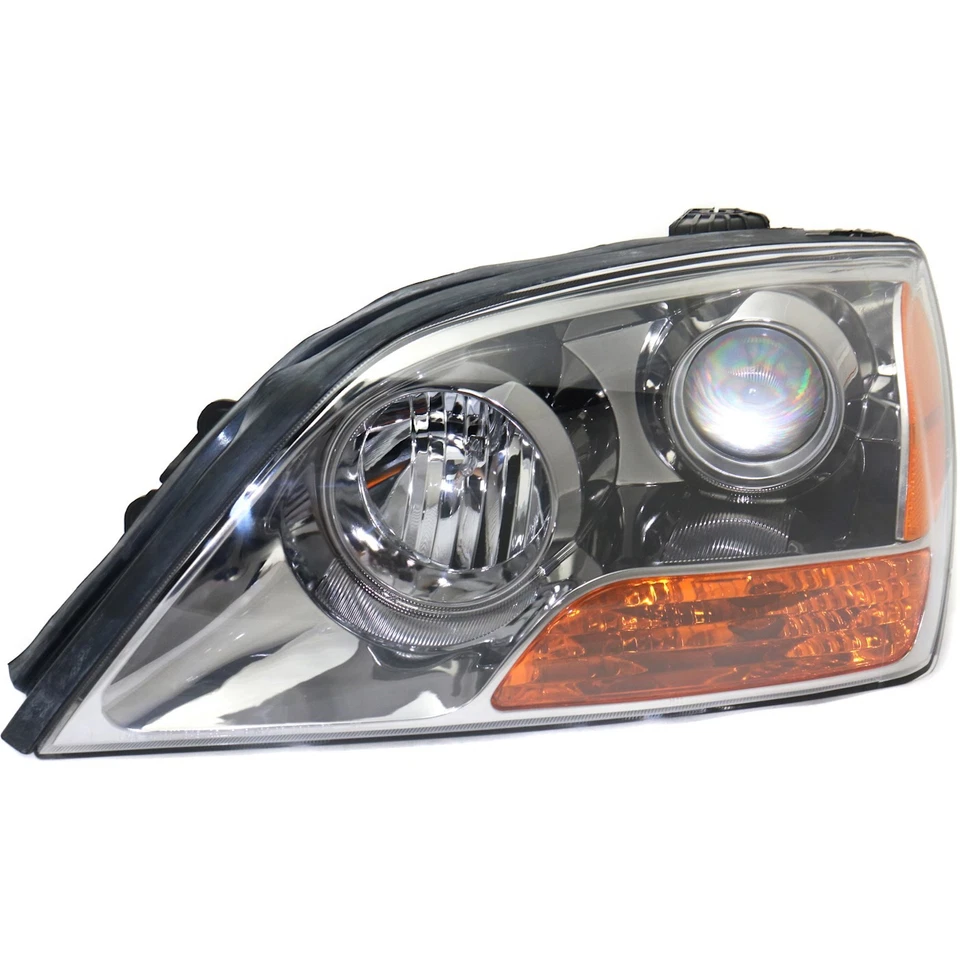 Headlight Assembly Set For 2007-2008 Kia Sorento Left Right Composite With Bulb - Изображение 3 из 4