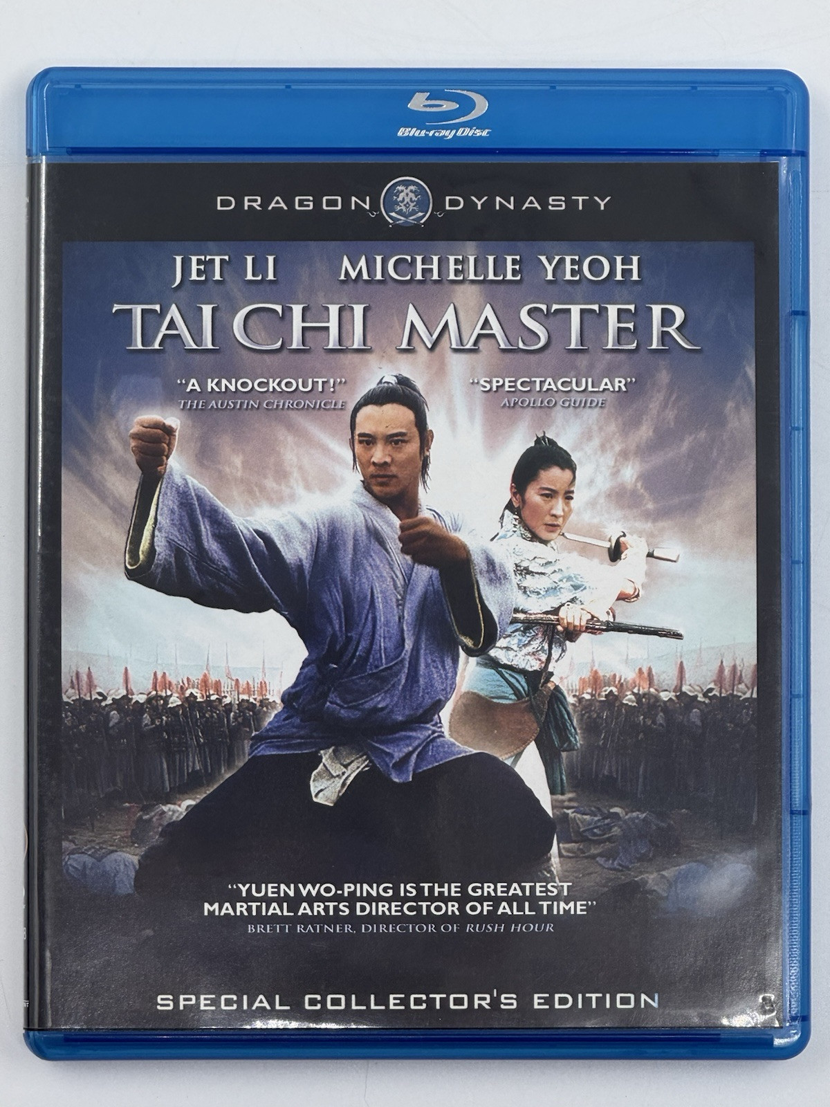 Tai Chi Master (Blu-ray, 1993), Jet Li, Yuen Woo Ping, Dragon Dynasty, RARE!!!