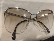 Silhouette M 6017, Vintage 80s tinted lenses oversized half rim square