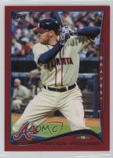 2014 Topps Target Red Freddie Freeman #579 7xr