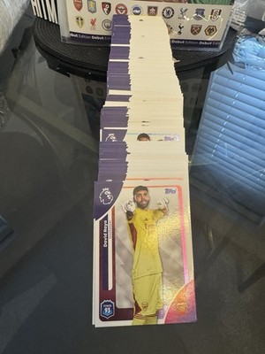 Topps Premier League 2025/26 Konvolut 50 Karten keine doppelten keine doppelten