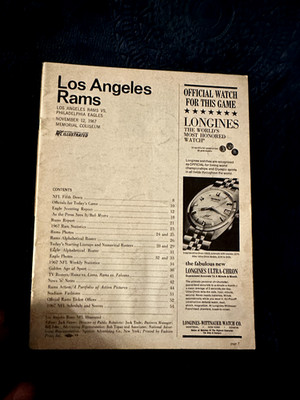 Vintage AFL & NFL Game Programs 1964 to 2021   Various Teams   Pick Your Program