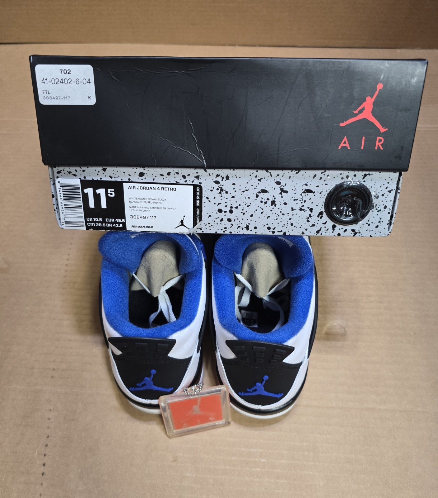 Size 11.5 - Jordan 4 Retro Mid Motorsports