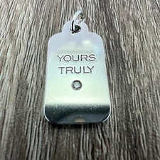 Tiffany & Co. yours truly pendant