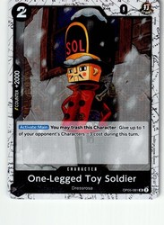 One-Legged Toy Soldier (Jolly Roger Foil) OP05-081 PRB-01 The Best