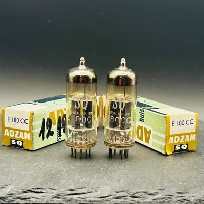 Adzam SQ E180CC Matched Pair NOS Tested 119-122% Philips Heerlen Holland