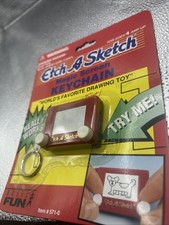 ETCH A SKETCH Mini Keychain. Classic Shake Erase Toy
