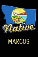 Montana Native Marcos: College Ruled Composition Book by Jason Johnson (English)