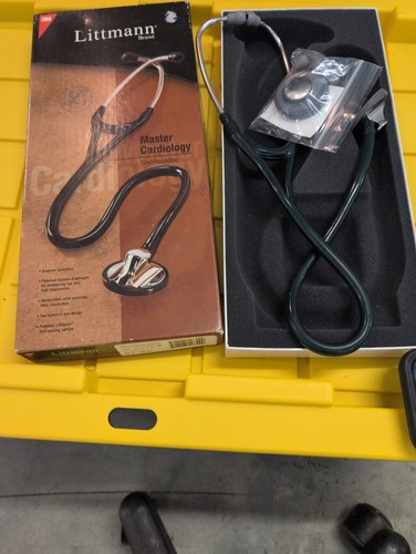 3M Littmann 2161 Master Cardiology Stethoscope Hunter Green USA 27"