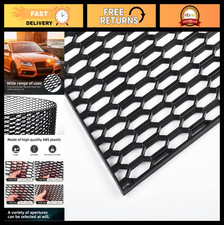 Universal 47x16 Abs Plastic Honeycomb Car Grill Mesh Insert - Black Grille Gri Universal 47x16 Abs Plastic Honeycomb Car Grill Mesh Insert - Black Grille Gri