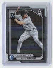 2024 Bowman Draft #BDC-33 Casey Saucke Chrome