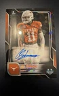 2025 Bowman Chrome University Football Black Refractor Colin Simmons #BCA-CS