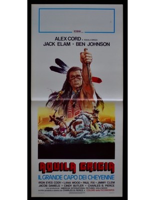 Plakat Adler Grau der Große Häuptling Der Cheyenne Grayeagle Western B291