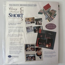 Creative Memories Scrapbooking Classy Traditional Short Cuts 104 Geometric NIP