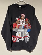 90s Vintage Tultex Ohio State Buckeyes Mascot Crewneck Sweatshirt Size XL Cc1