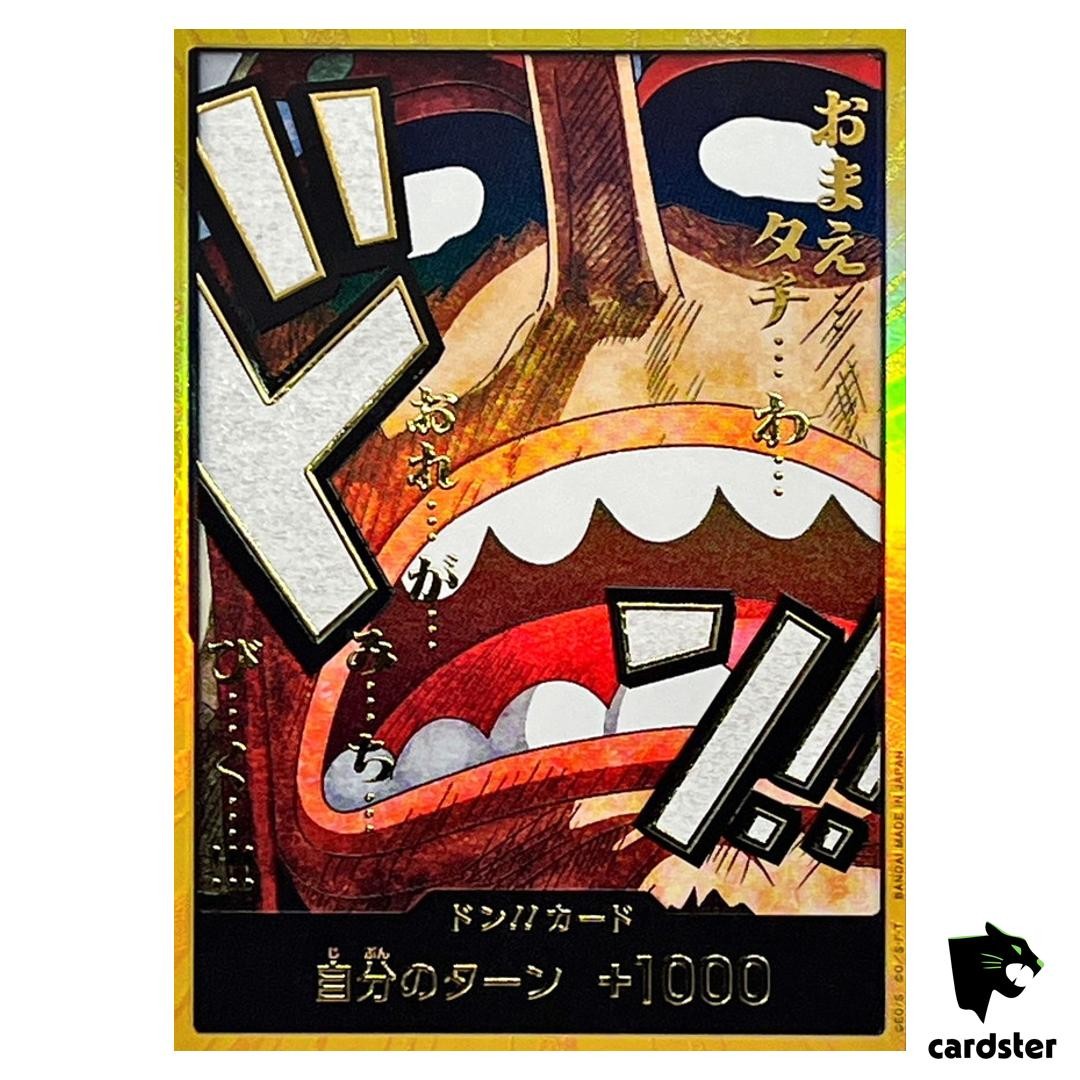 DON Card Usopp PRB-02 [Gold Frame] THE BEST vol.2 One Piece Japan