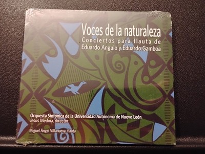 Voces de la naturaleza conceirtos para flauta de Eduardo Anugulo y Eduardo Gambo