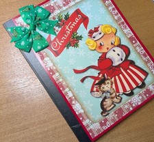 Christmas premade 8x10 journal