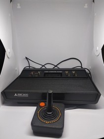 Atari 2600 Darth Vader Black Edition Console CX2600A & Controller All Tested!