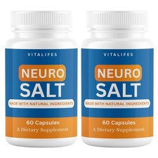 Neuro Salt Capsules   Brain Support, Focus, Memory  Cognitive Support 120caps