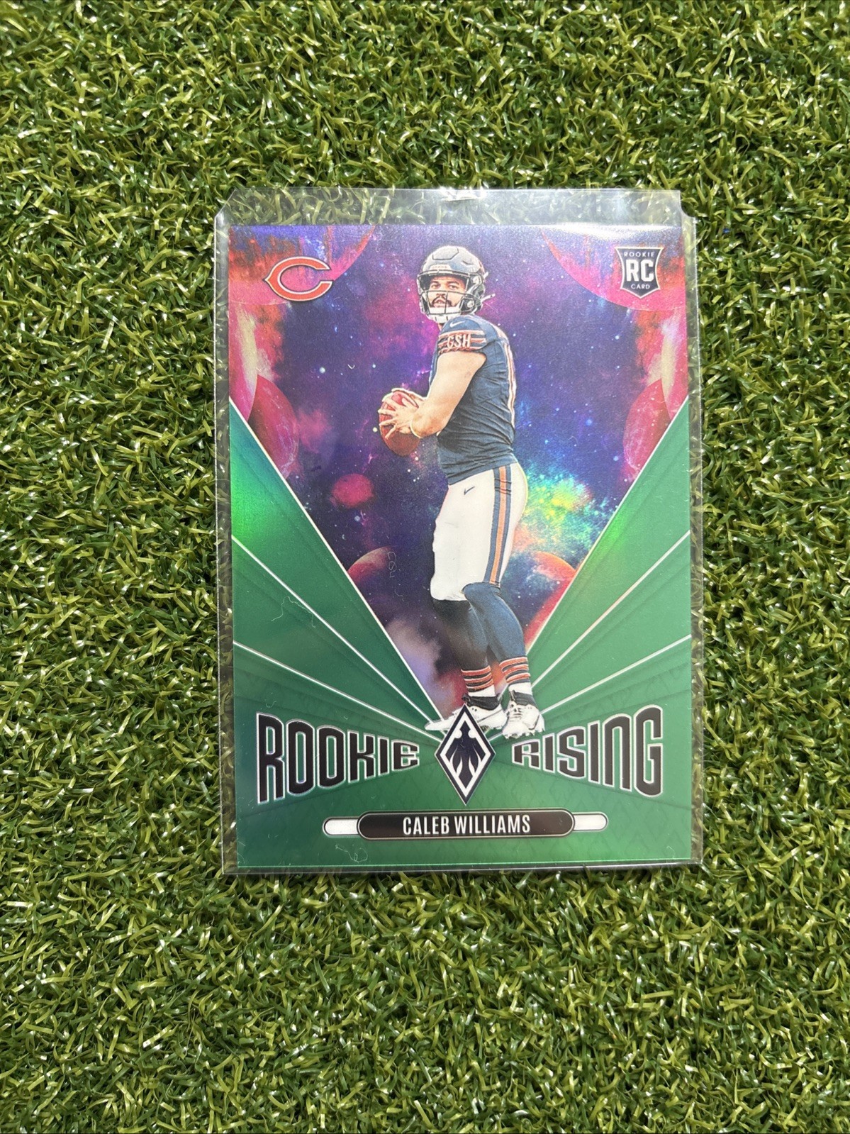 2024 Phoenix - Caleb Williams Rookie Rising #RR-CWS Green 🟢 /25 (RC)