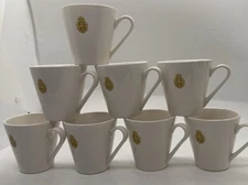 Canadian Forces CF Officers Mess Coffee Cup Tri Service - Set Of 8