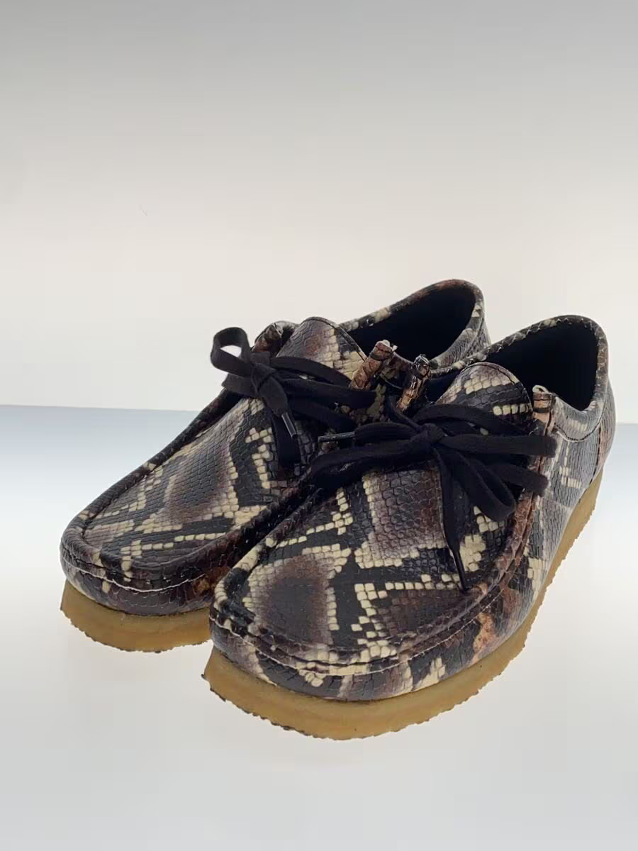 Clarks Shoes 25.5Cm Brown Python Pattern Ljl66 - image 2
