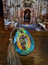 Tomb of Jesus Glass Reliquary with Stone  Tomb of Jesus Holy Sepulchre