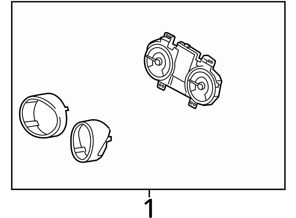Cuadro de instrumentos velocímetro Hyundai Elantra GT 2016-2017 VB7B8 Foto 4 de 4