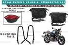 Royal Enfield GT 650/Interceptor 650 "Soft Panniers & Pannier Rails" LH & RH