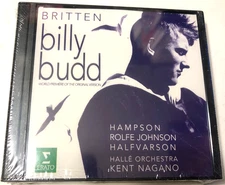 Britten  Billy Budd Opera Kent Nagano (2x CD Box 1998) Thomas Hampson New sealed