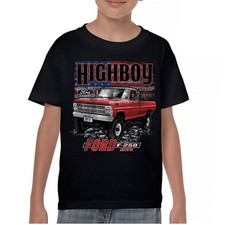 1971 Ford F250 Highboy Youth T-shirt Classic American Pickup Truck 4x4 Kids