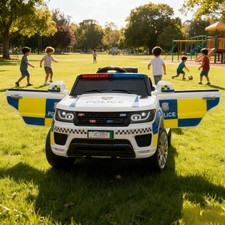 Kids12V Police SUV Children's Electric Car Ride-On Car with Remote Control/Music