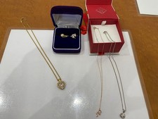 Beautiful condition, bulk sale, K10 necklace, S925 ring, genuine pearls, NR