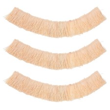  3 Pcs Artificial Thatch Model House Thatching Straw Roof Grass Roofing