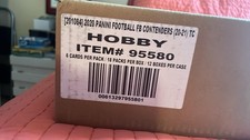 2020 Panini Contenders Hobby Football Case. Burrow, Love, Herbert, Hurts
