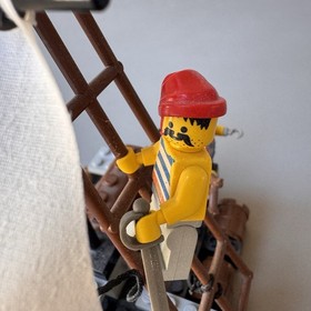 Vintage LEGO Pirates Raft Raiders 6261 With Manual, Mini Figs and Shark