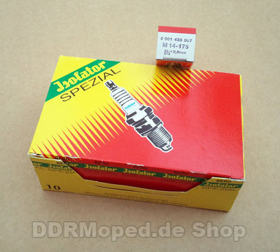 10x Spark Plug M14 175 Wartburg 311 312 313 353 1000 Beru Insulator