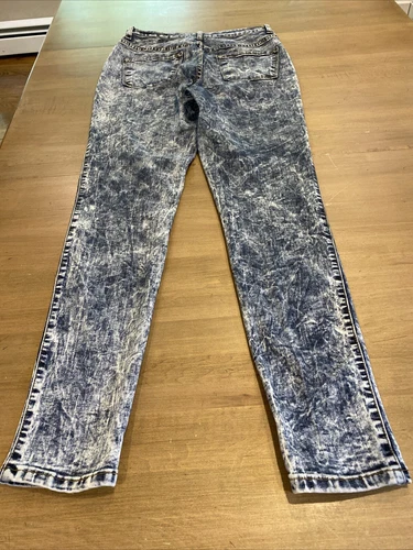 Vibrant  MIU Jeans Women’s Size 15 Made In USA Stonewash Skinny - Picture 7 of 8