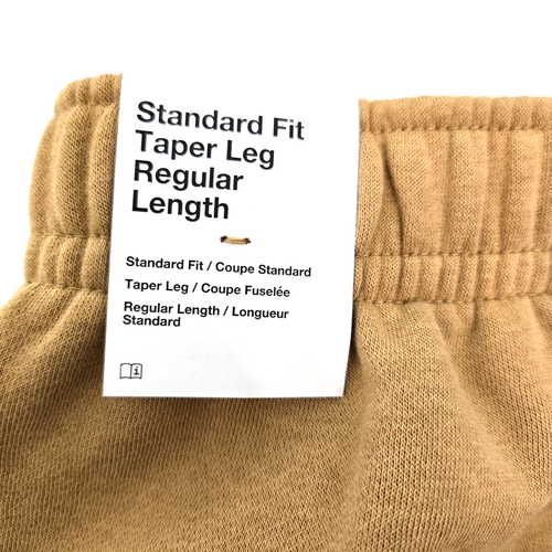 Nike Mens Small Brown Sweatpants Standard Fit Taper Leg Regular Length 27x27 New - Picture 7 of 13