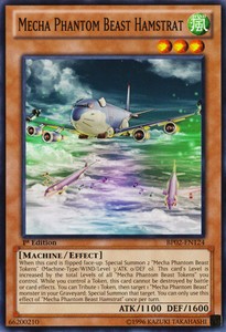 Mecha Phantom Beast Hamstrat - BP02-EN124 - Common - Unlimited Edition x3 - Ligh