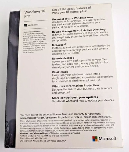 Microsoft Windows 11 Professional 64-Bit - USB Drive - New Sealed Retail Package - Afbeelding 4 van 7