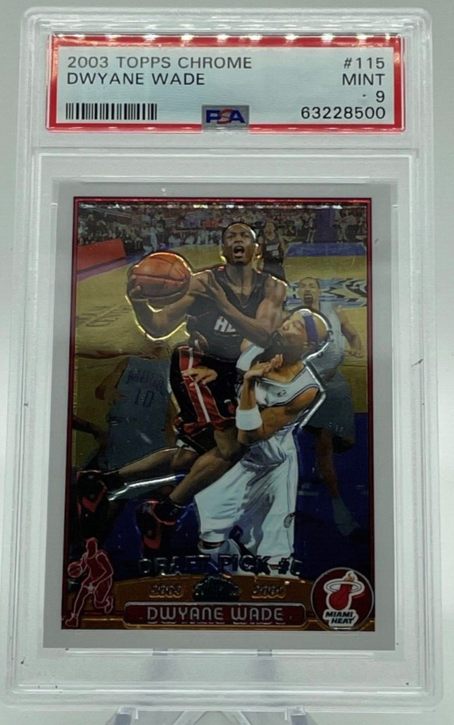激レア PSA 9 2003 Topps Chrome Allen Iverson アレン・アイバーソン