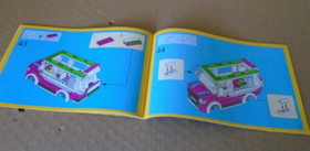 Lego Movie INSTRUCTION MANUAL ONLY  #70804 Ice Cream Machine