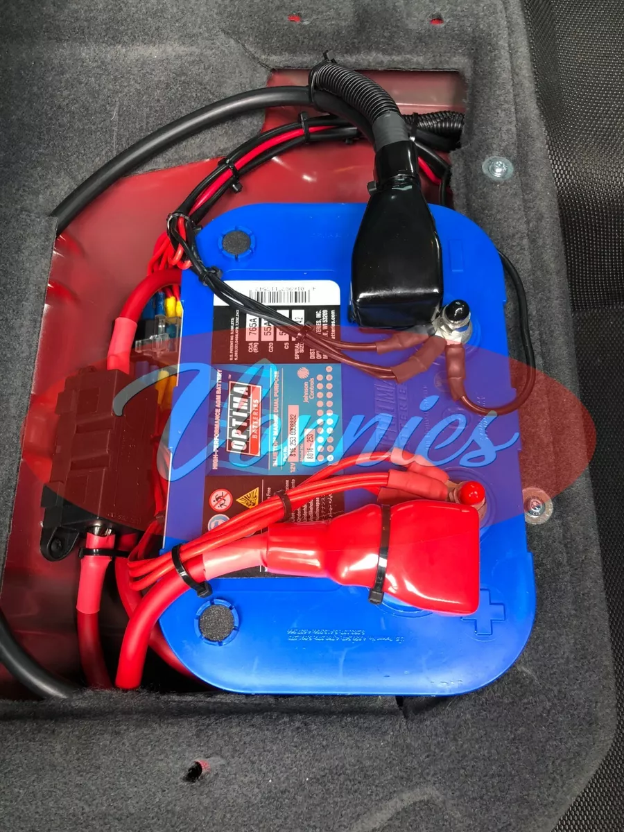 VONNIES MAZDA BT50 2011 ON DUAL CAB ONLY UNDERSEAT DUAL BATTERY TRAY SYSTEM