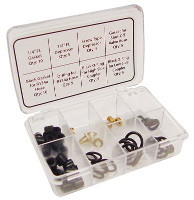 91334-A R12/R134a Charging Hose Replacement Parts Assortment