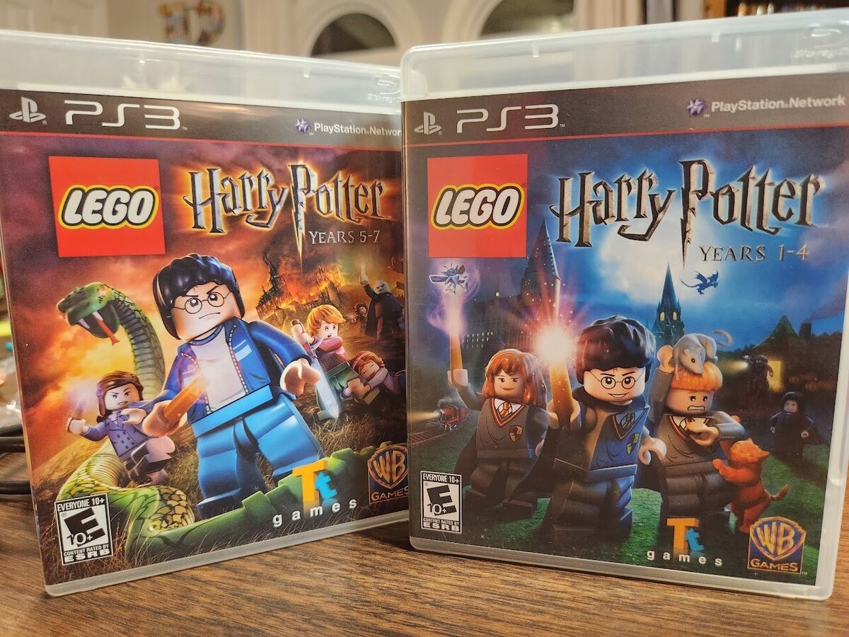 Lego Harry Potter Years 1-4 & 5-7 (2 Games PS3) The Magic & Battle are  Building