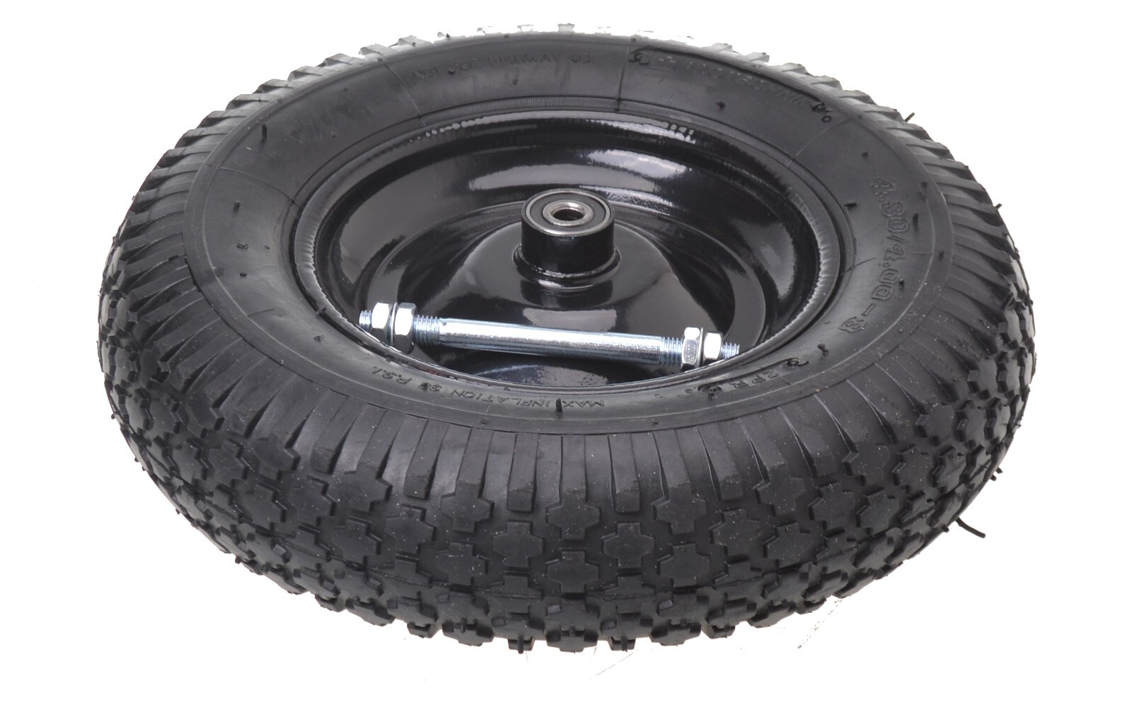 Ruota Carriola 2PR 4.00-8 Cerchio Luft-Reifen Carriola Ruota Scorta