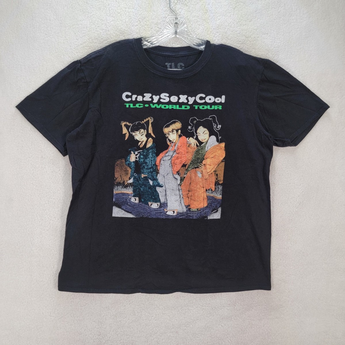 TLC Waterfalls R&B Hip Hop Black T-Shirt Tees Crazy Sexy Cool